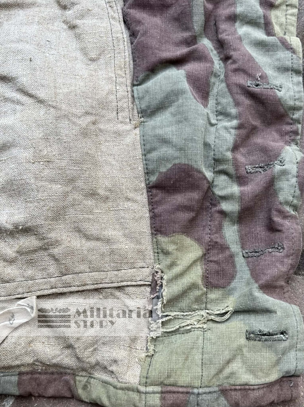 Waffen SS italian camo panzer wrapper - Waffen SS italian camo panzer wrapper: Vintage German Uniforms