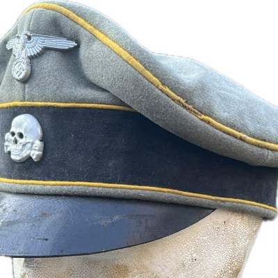 Waffen SS Calvary alter alt (Cruher)cap RARE!