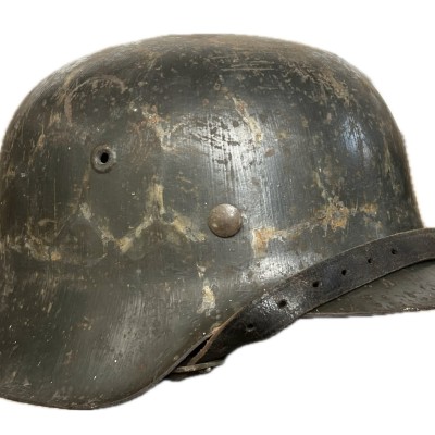 Heer/SS M42 helmet ex -chikenwire