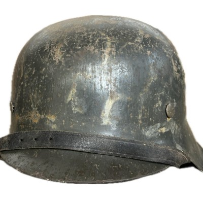 Heer/SS M42 helmet ex -chikenwire