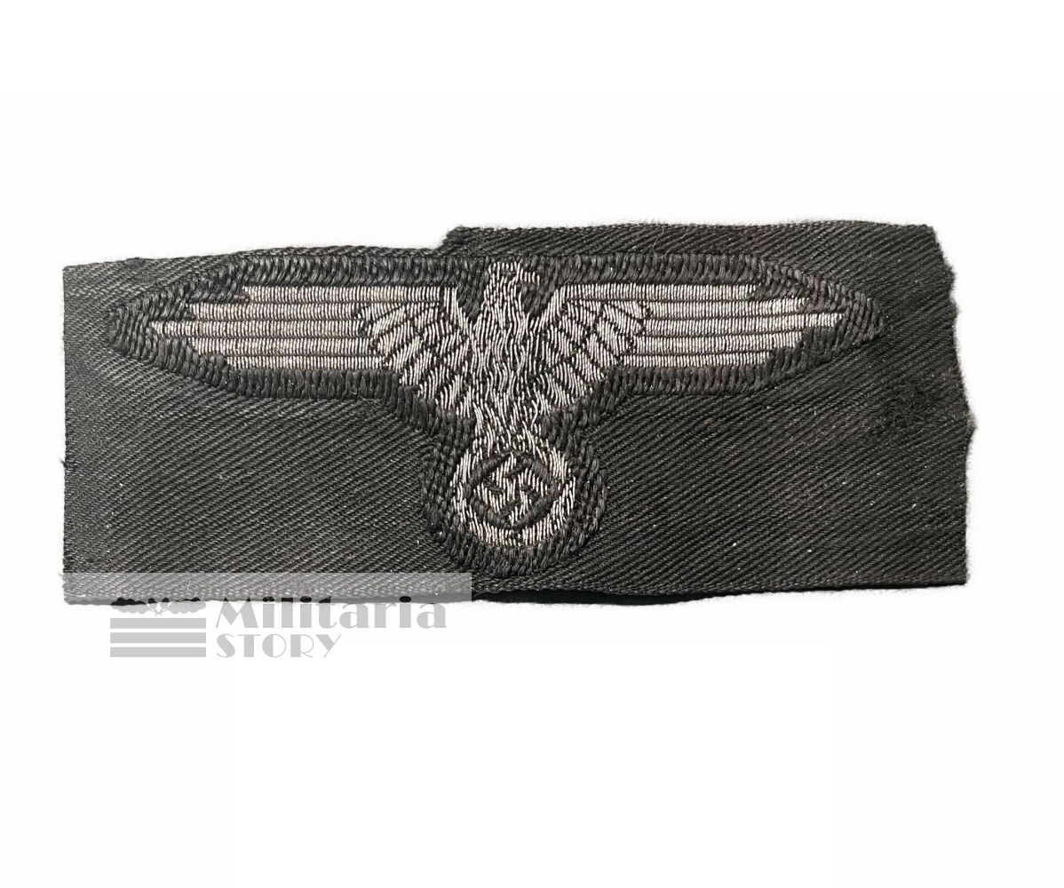 Waffen ss officer bevo flat wire cap eagle