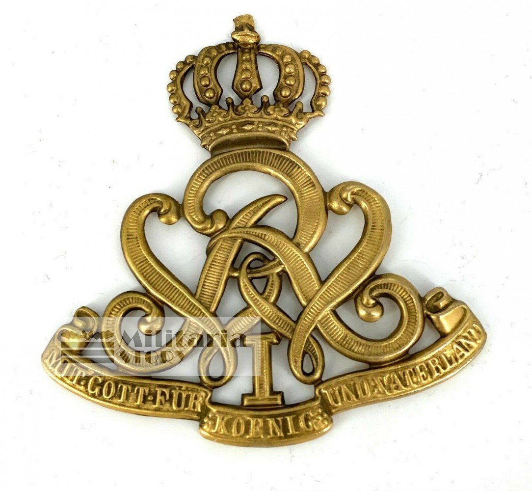 WWI Hussaren Busby Badge 