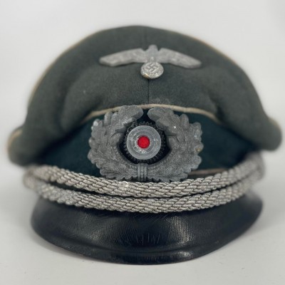 Heer Infantry Visor Cap in crusher style - German Headgear