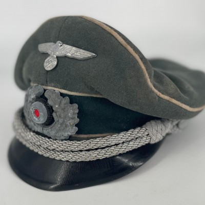 Heer Infantry Visor Cap in crusher style