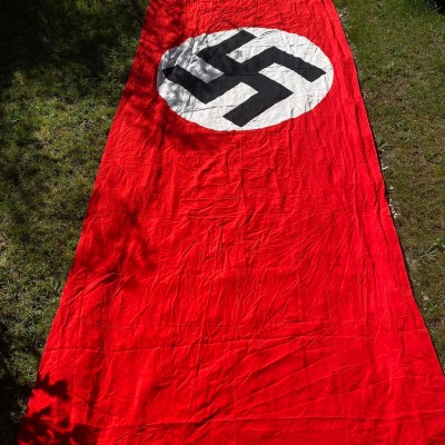 National Third Reich building flag - WW2 German Third Reich Art