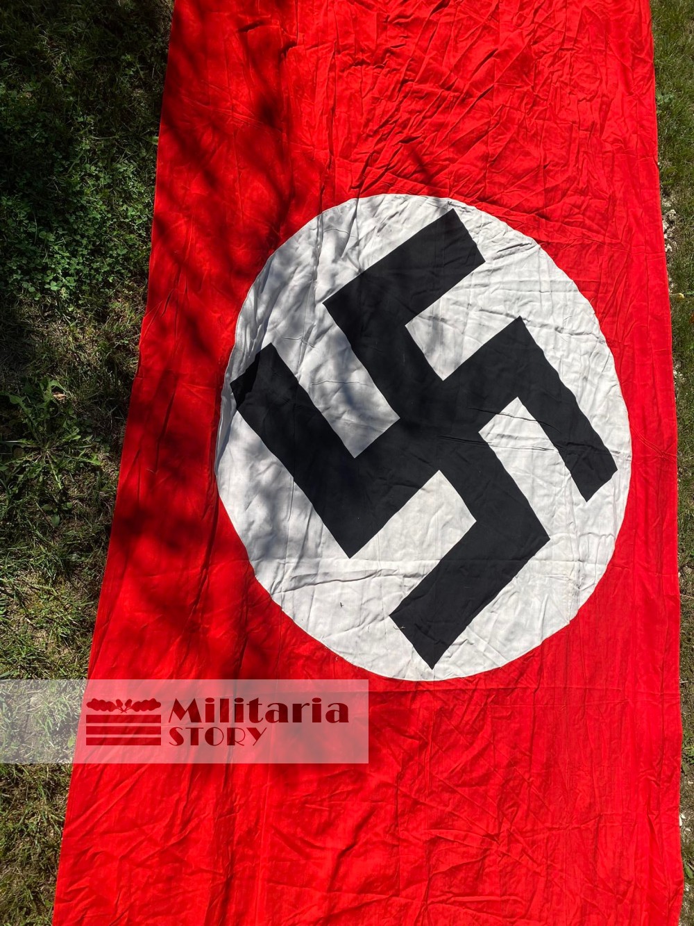 National Third Reich building flag - National Third Reich building flag: Vintage German Third Reich Art