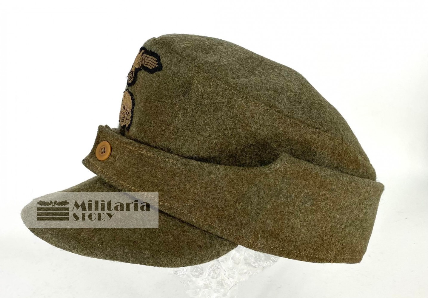 M43 Waffen SS Field Cap  - M43 Waffen SS Field Cap : WW2 German Headgear