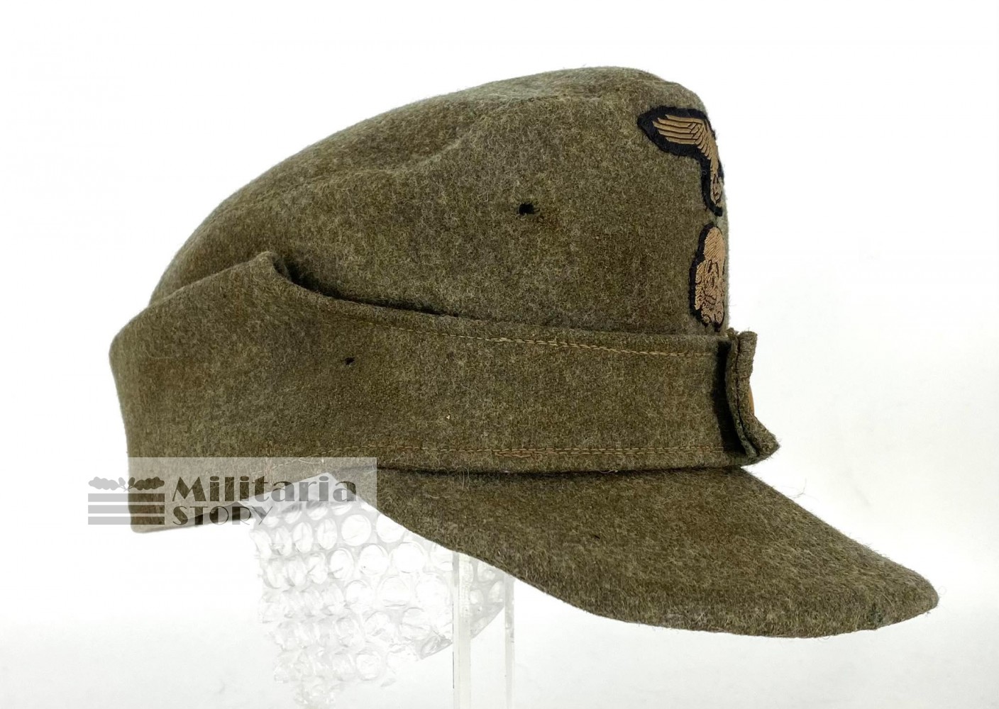 M43 Waffen SS Field Cap  - M43 Waffen SS Field Cap : pre-war German Headgear