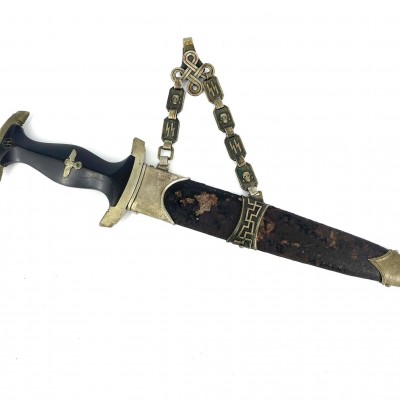 SS Early Chained Dagger - Third Reich Edged weapon