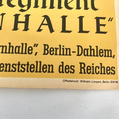 Unique poster of Feldherrnhalle Units