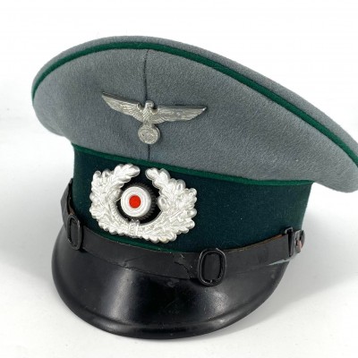 Heer Gebirgsjager Officer Visor Cap - pre-war German Headgear