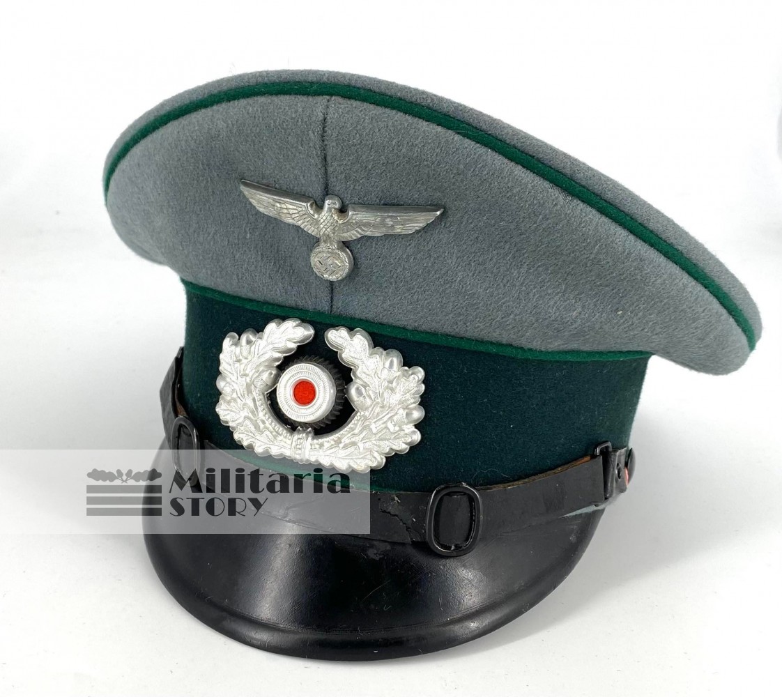 Heer Gebirgsjager Officer Visor Cap