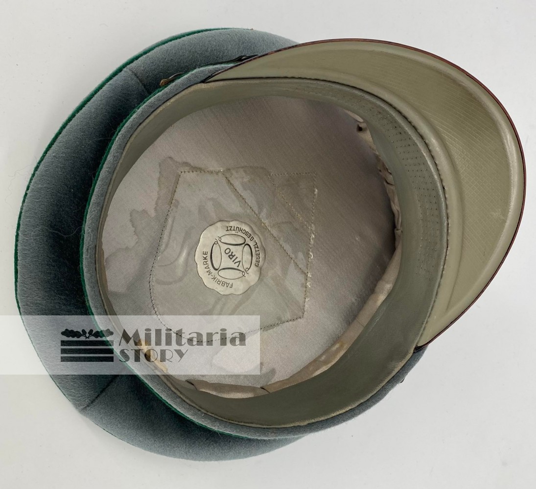 Heer Gebirgsjager Officer Visor Cap - Heer Gebirgsjager Officer Visor Cap: Vintage German Headgear