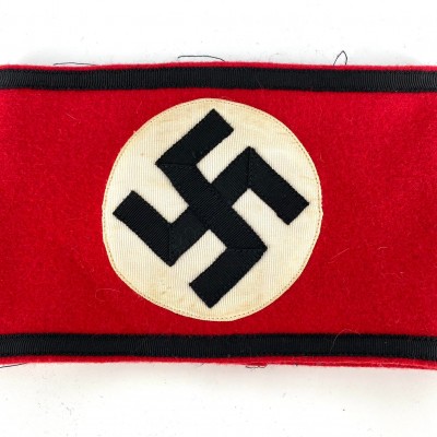 Allgemeine SS red armband - German Insignia